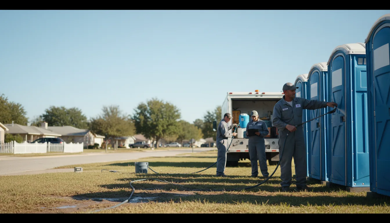 Long-Term Portable Toilet Rental in Elmwood, IL near me
